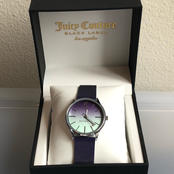 🆕⌚️💙 Ombre Mesh Watch BLUE OMBRE Juicy Couture - Picture 6 of 7